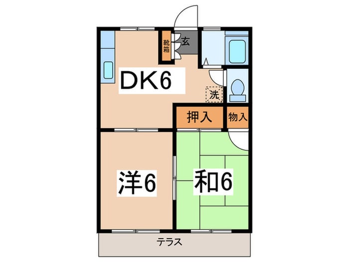 間取り図 メゾンケ－エム