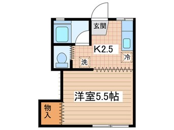 間取図 コーポ神代