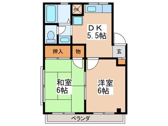 間取図 レジデンス山口