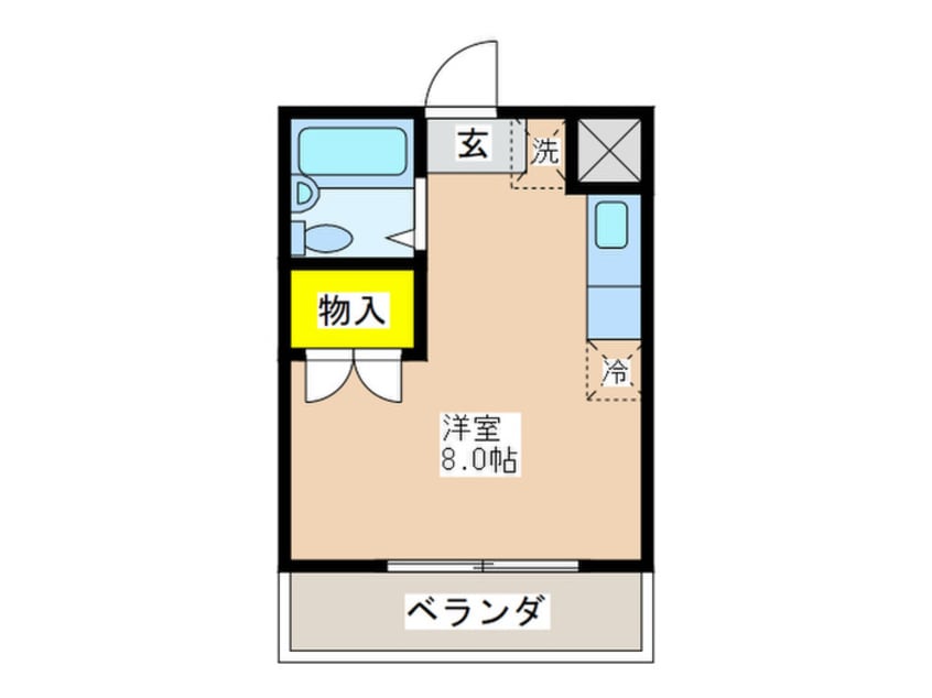 間取図 日吉ビル