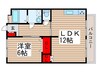 コ－ポ新井 1LDKの間取り