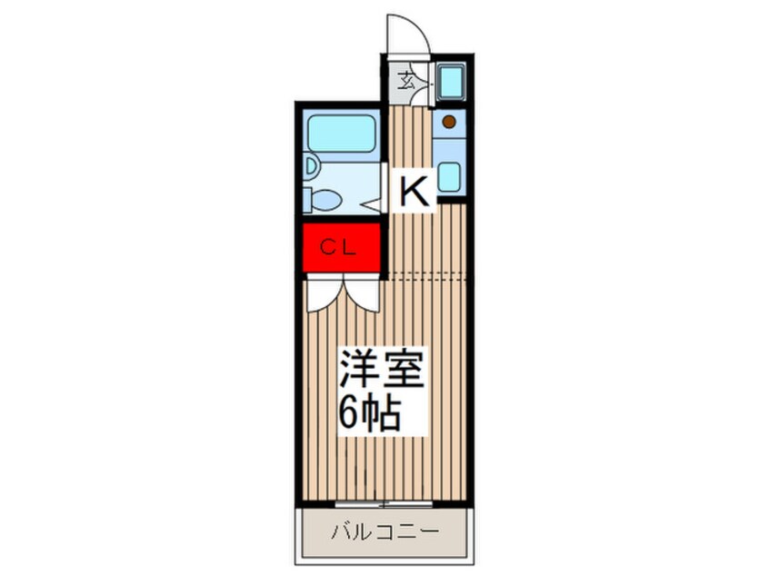 間取図 メゾン大洋ＰＡＲＴ２