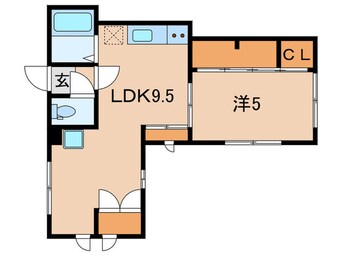 間取図 グリーンコートニューズ