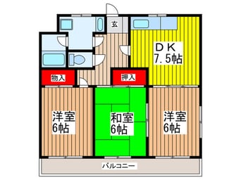 間取図 スターハイム