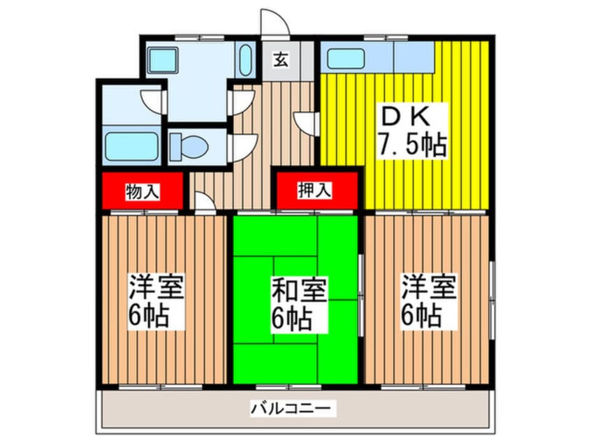 間取図 スターハイム