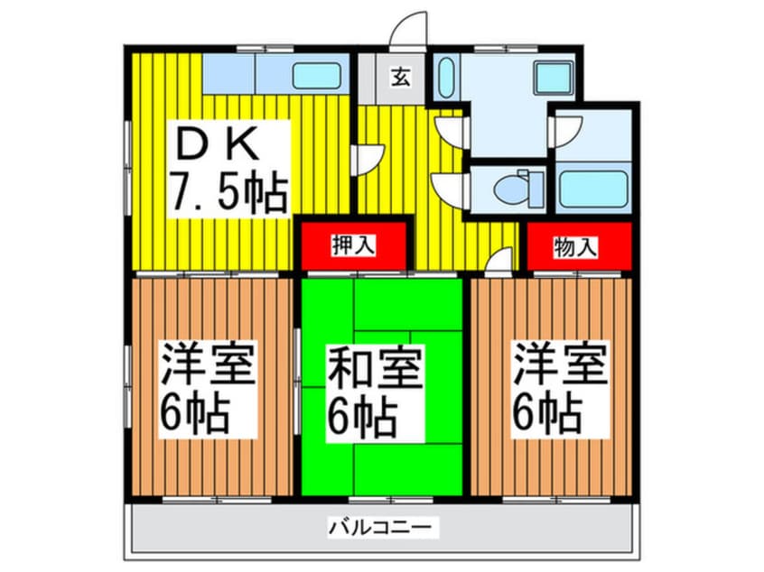 間取図 スターハイム