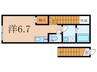 MQuarto秋津 1Rの間取り