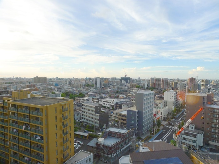 室内からの展望 ｼﾞｪﾉﾋﾞｱ綾瀬ｽｶｲｶﾞｰﾃﾞﾝ（1405）