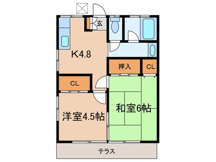 間取り図 第一みつる荘