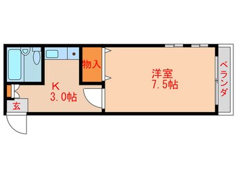 間取図 スカイフラッツ