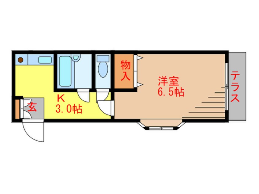 間取図 スカイフラッツ