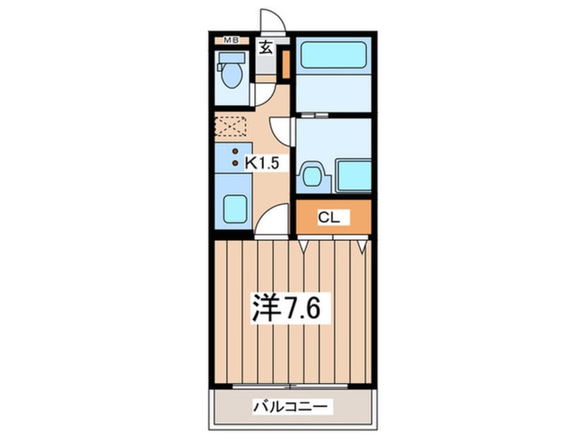 間取図 ヴィガラス栄町