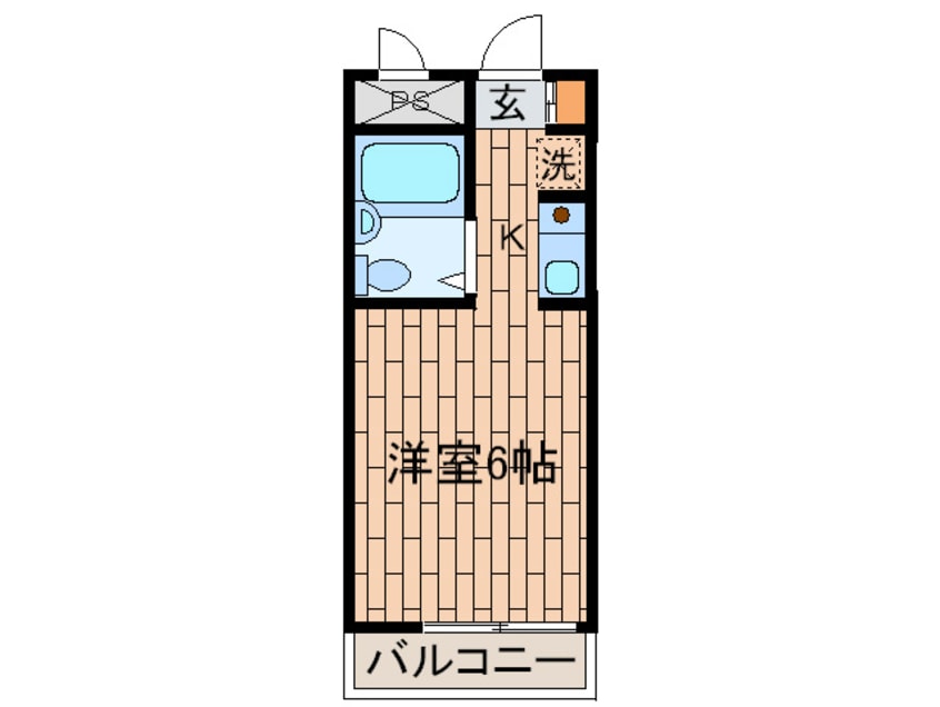 間取図 あしのはうす永福