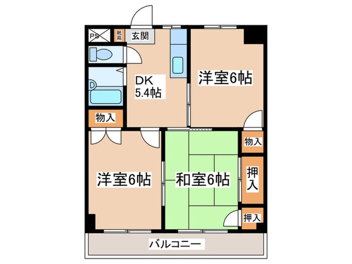 間取り図 グリ－ンハイム広瀬