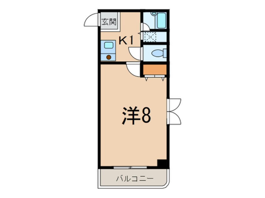 間取図 エルモ麻布