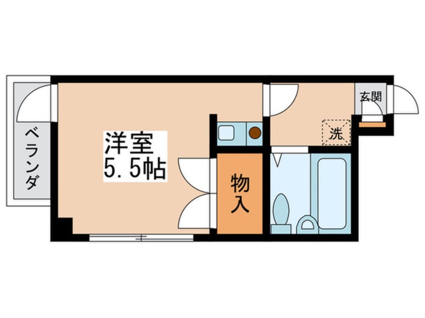 間取図 西村ビル