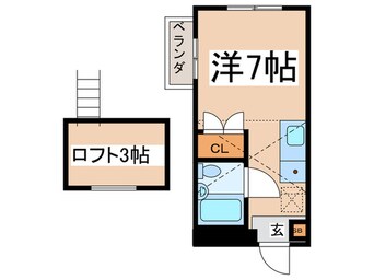 間取図 ラフォーレ千川