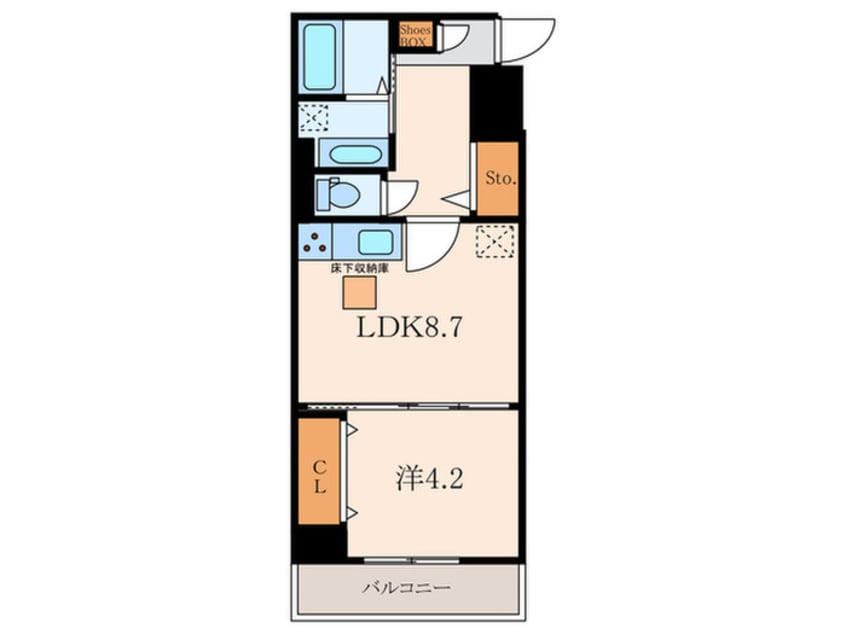 間取図 Ｂｌｏｍｍｏｒ西麻布