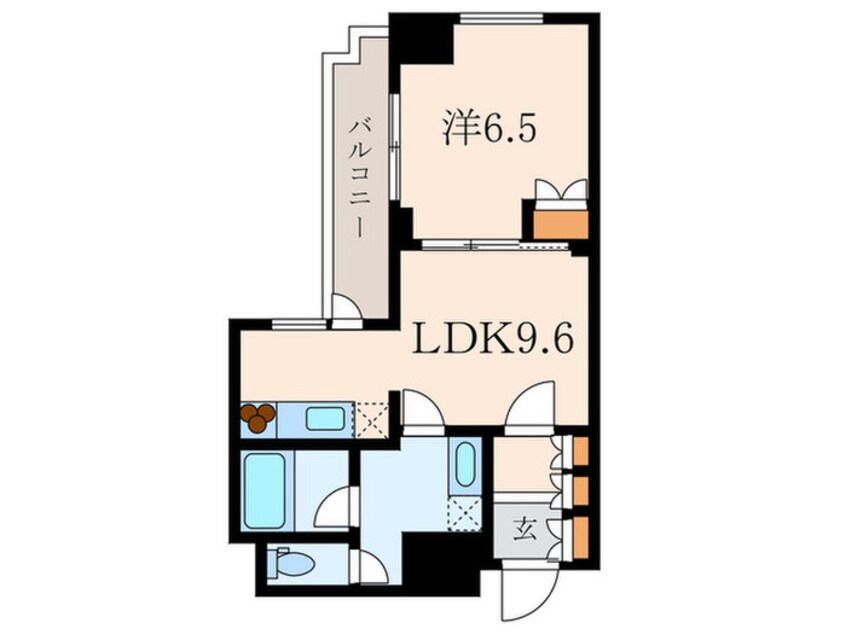 間取図 ホワイトタワ－浜松町