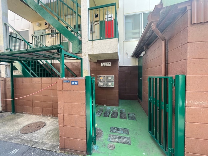 エントランス部分 グリ－ンコ－ポ