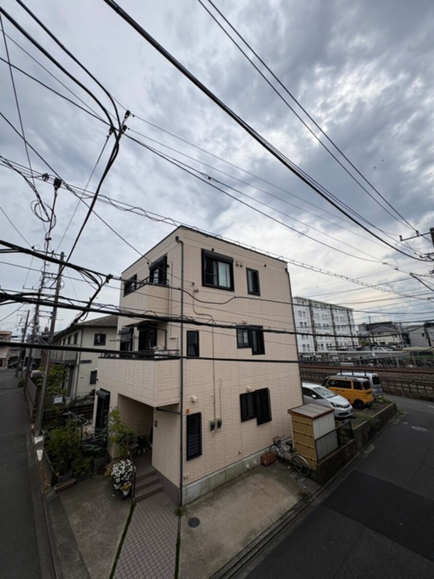 室内からの展望 中央林間4丁目A棟