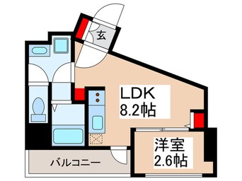 間取図 ルミーク根岸