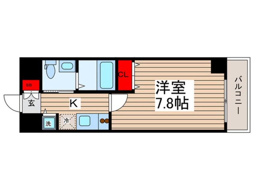 間取図 HF門前仲町レジデンス