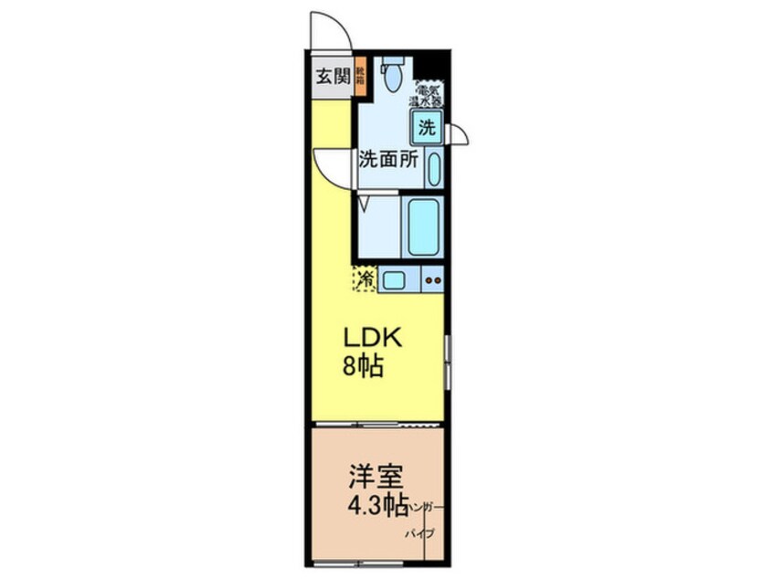 間取図 UCM蒲田