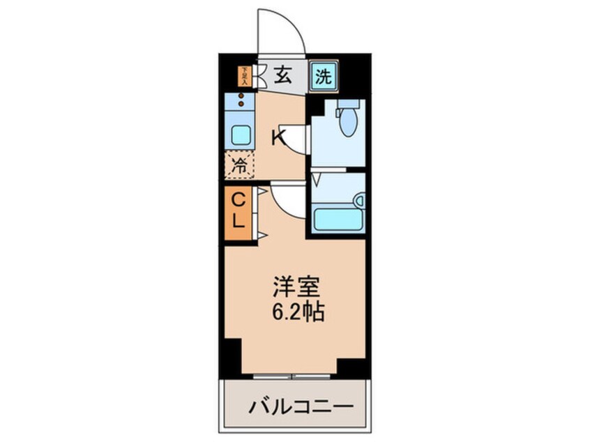 間取図 GENOVIA京成立石Ⅲskygarden
