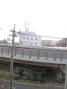 室内からの展望 与野駅前プラザ