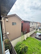 室内からの展望 柏アパートＡ