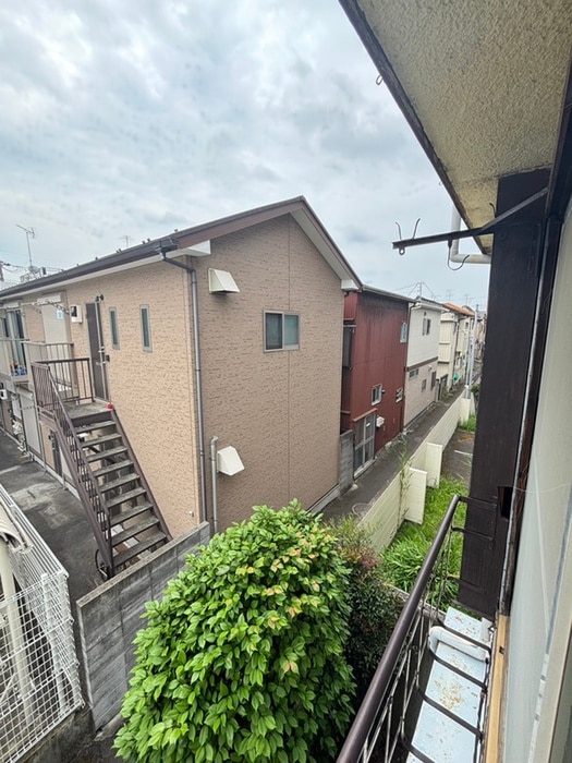 室内からの展望 柏アパートＡ