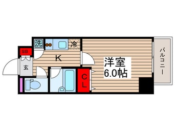 間取図 フォレシティ門前仲町