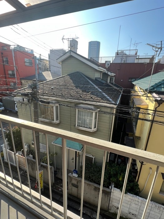 室内からの展望 浜谷ビル
