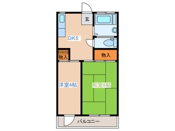 間取図 箭内マンション