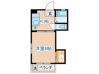 間取図 ハイツ小林