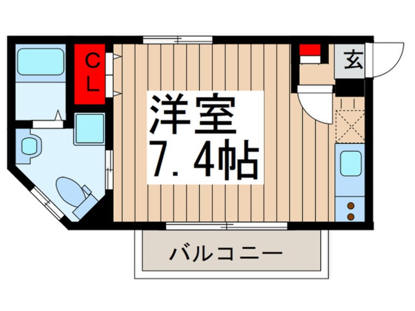 間取図 ピアージュ南