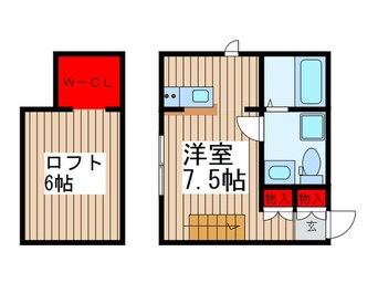 間取図 プリマ坂戸弐番館