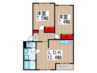 間取図 エスポワールＵＥＮＯ