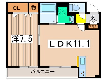 間取図 クロシェットｎ2