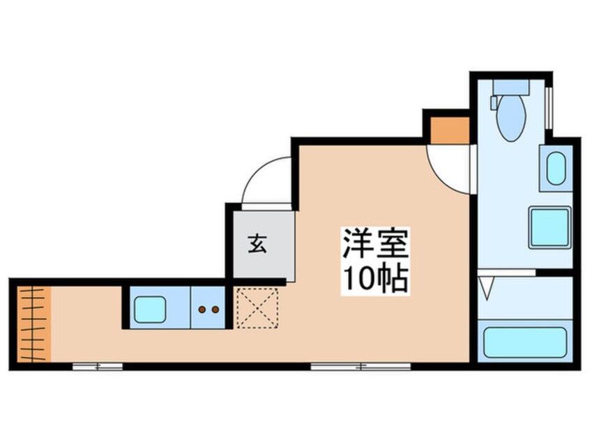 間取図 The River Side AOTO