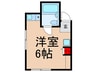 Bオアシス要町 1Rの間取り