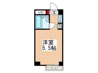 間取図 カーサ四谷