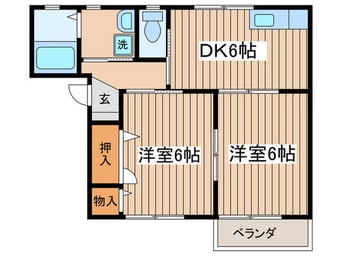 間取図 セピアコ－ト