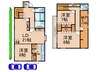 上鷺宮５丁目貸家 3LDK+Sの間取り