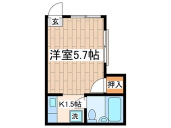 間取図 吉田荘