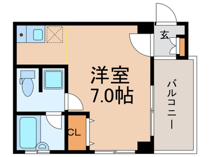 間取図 グランブル－アオキ