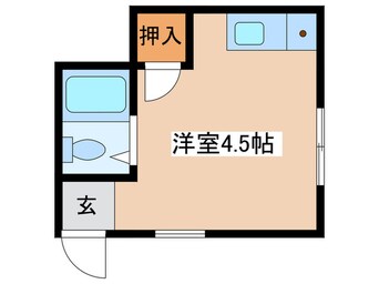 間取図 漆間荘