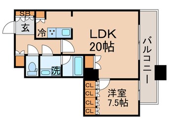 間取図 THE TOKYO TOWERS MID TOWER 13F