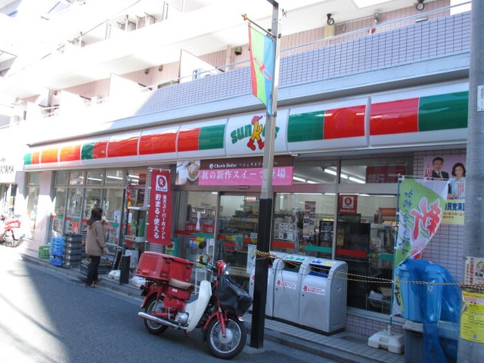 サンクス武蔵新城店(コンビニ)まで42m 新城ロイヤルプラザ